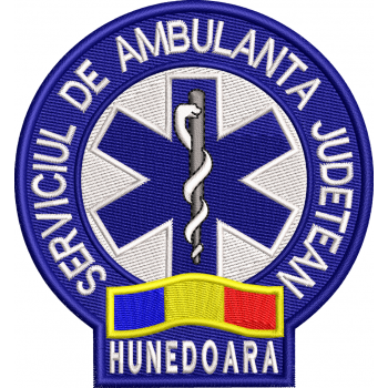 EMBLEMA AMBULANTA SAJ MANECA HUNEDOARA